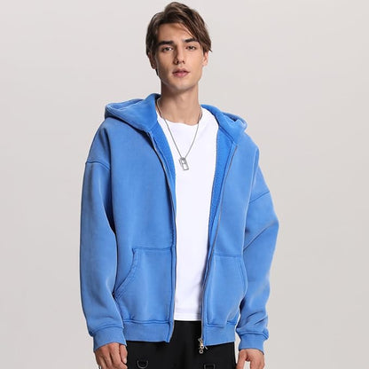 RIXZO™️ Premium Unisex Oversized zip up hoodie